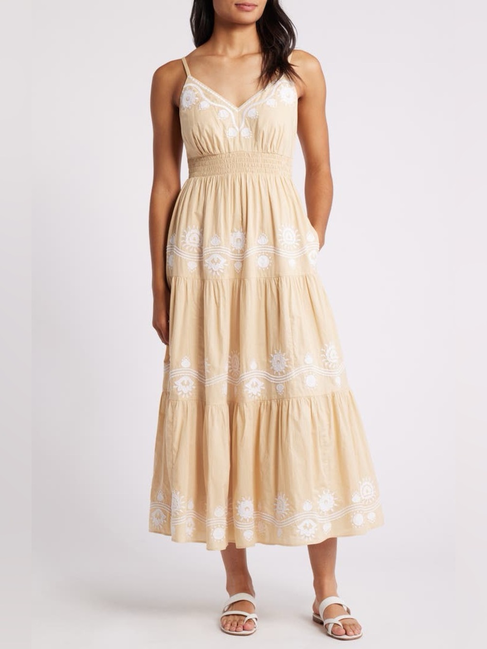 Lilly Pulitzer Aviry Embroidered Midi Dress